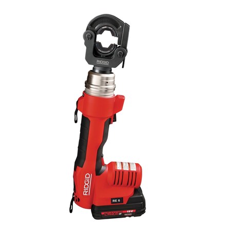 Ridgid RE 6 Electrical Tool Kit with SC-60 Scissor Cutter Head with Cu/AL Blades and LR-60B Die Crimp Head 56498